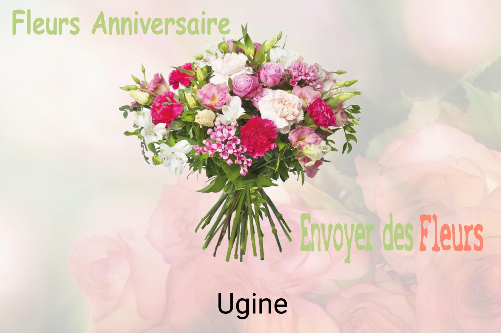Bouquet de fleurs d’anniversaire livré à Ugine